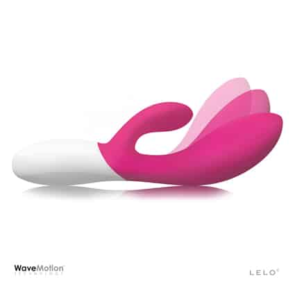 Vibrador rabbit INA Wave 2 de LELO con movimiento WaveMotion para estimular el Punto G y el clítoris