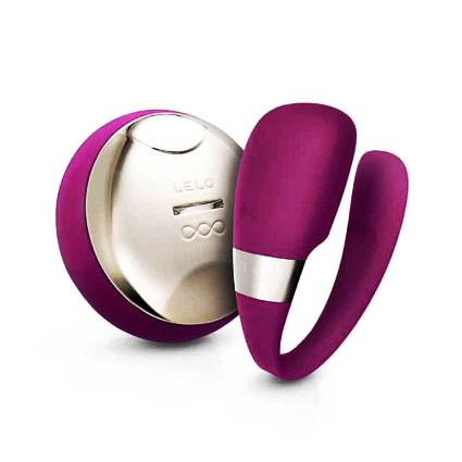 TIANI 3 de LELO, juguete erótico para parejas TIANI 3 de LELO, vibrador para parejas con doble estimulación