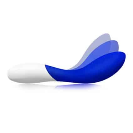 dildo curvo de silicona para estimulación del Punto G con diseño ergonómico